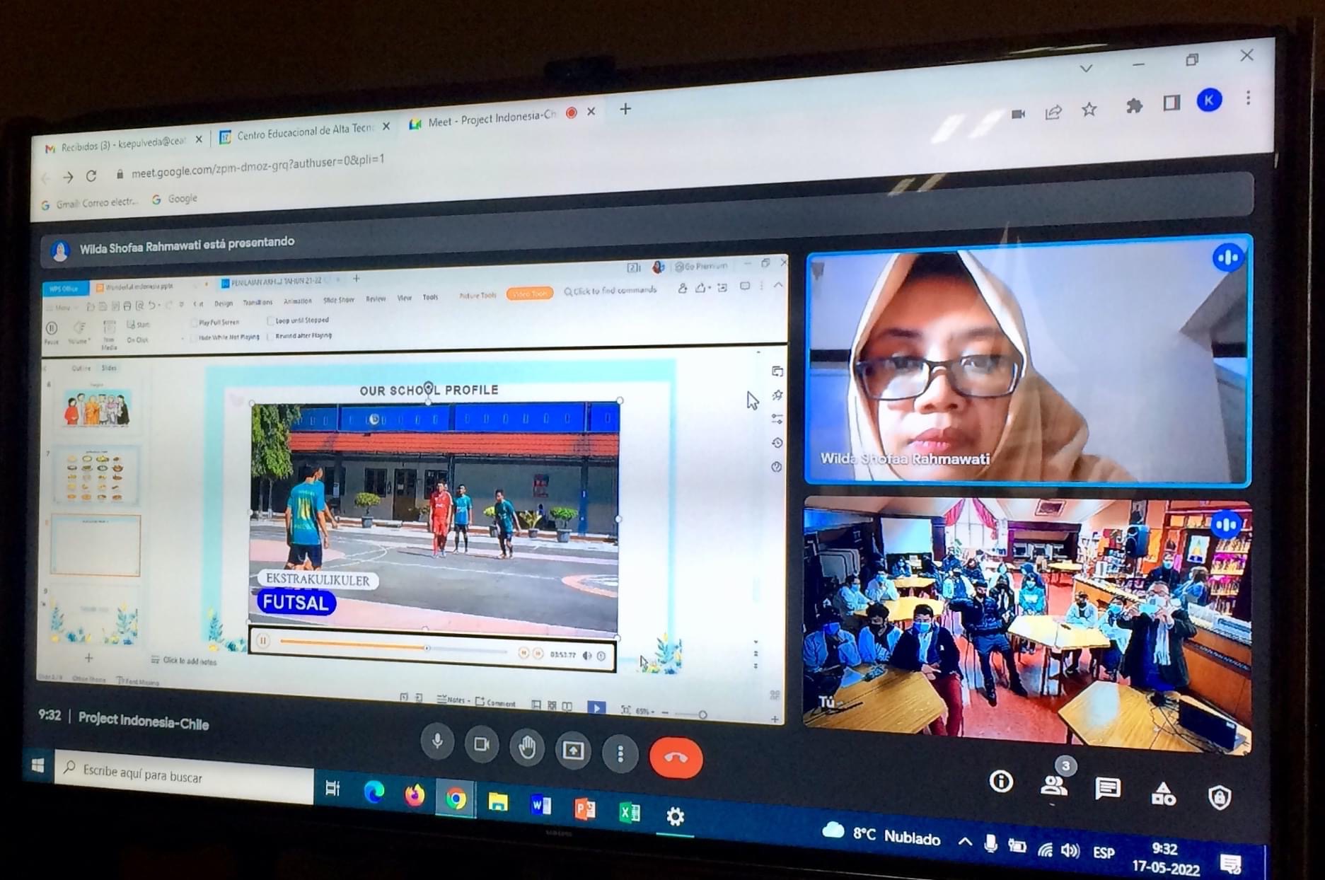 VIDEOS AND LETTERS EXCHANGE CHILE:INDONESIA3