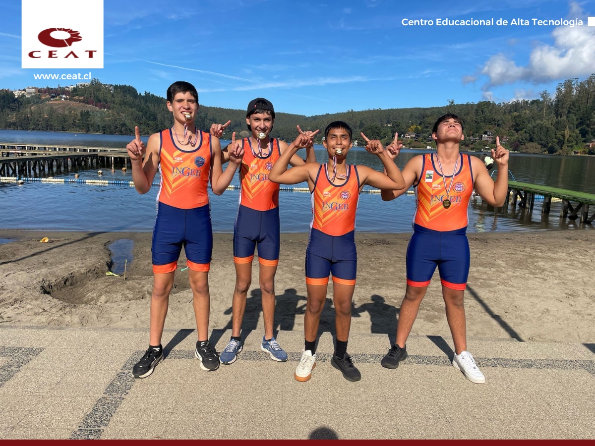 ¡Franco Romero obtuvo el primer lugar nacional en remo!