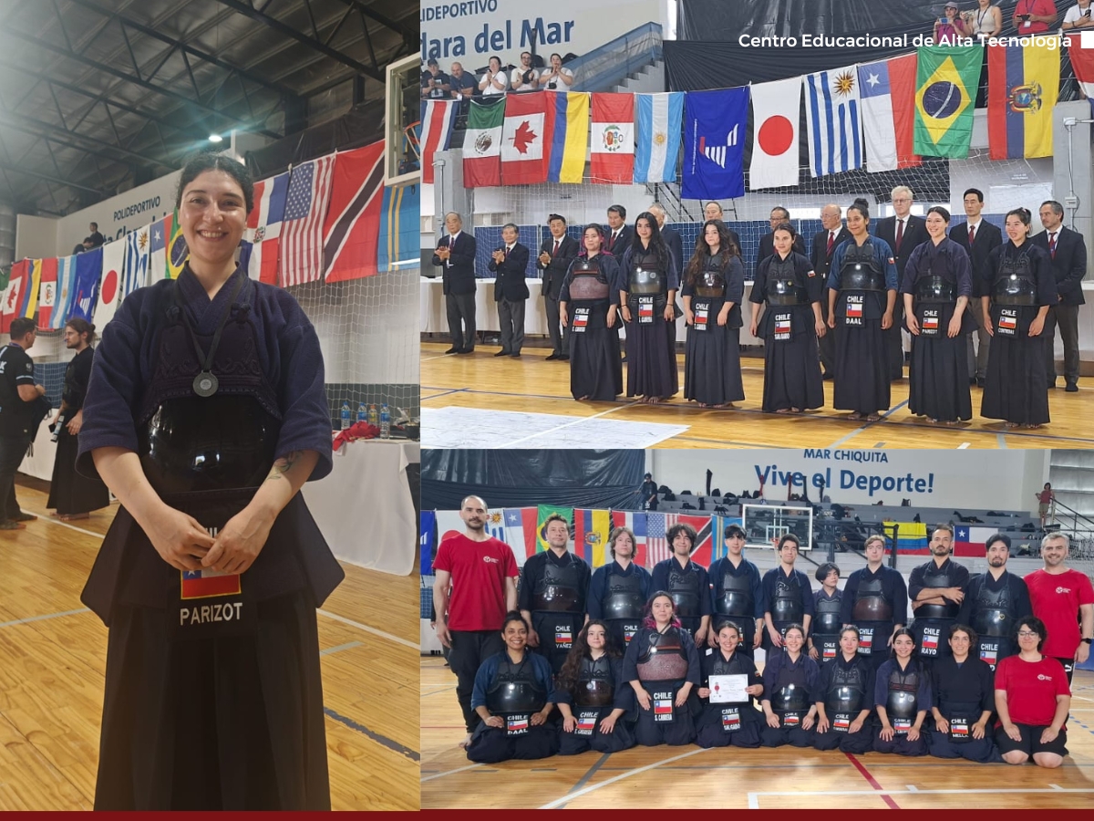 Prof. Pamela Parizot logra Subcampeonato latinoamericano junto al equipo femenino de Kendo (2)