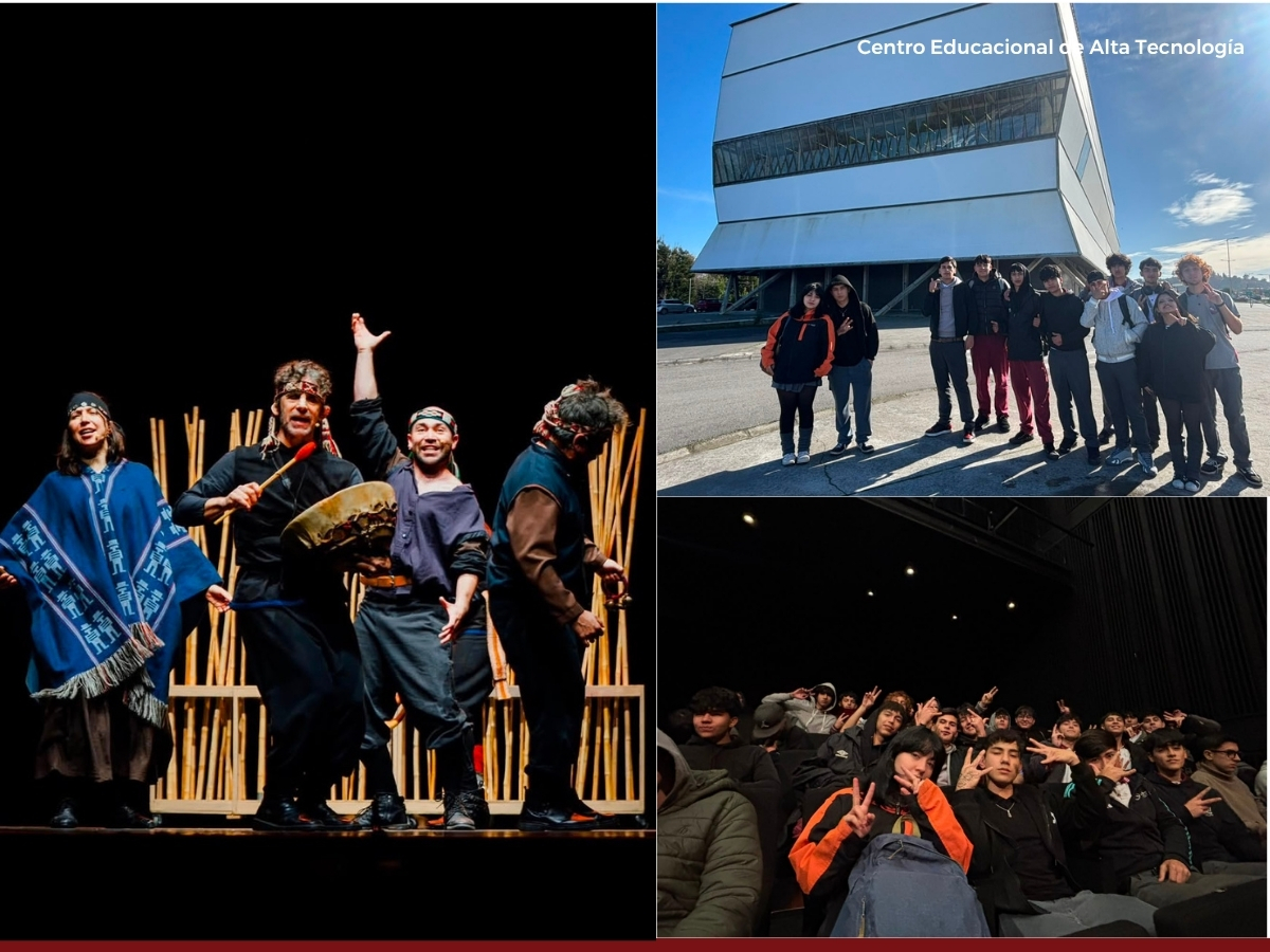 4°G y del Club de Teatro Griego asistieron a obra en Teatro Biobío (2)